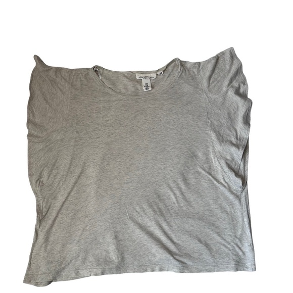 H&M Soft jersey top in a straight style with Flutter sleeves Size XL - Picture 4 of 10